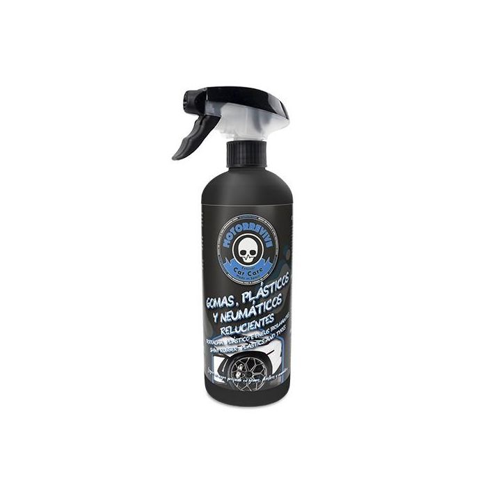 Motorrevive MRV0008 Gomas, Plásticos y Neumáticos Relucientes 500 mL