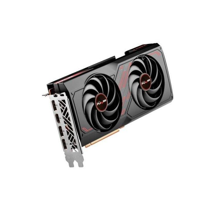 Sapphire 11324-01-20G Tarjeta Gráfica AMD Radeon RX 7600 PULSE Gaming OC 8GB GDDR6 RDNA 3 2755MHz Boost 3 Sapphire 11324-01-20G Tarjeta Gráfica AMD Radeon RX 7600 PULSE Gaming OC 8GB GDDR6 RDNA 3 2755MHz Boost 3
