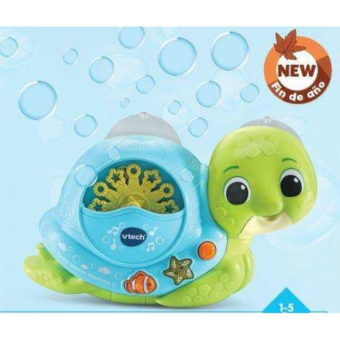 Tortuga para el baño baby burbujas 13,5x21,6x8,3 cm 1