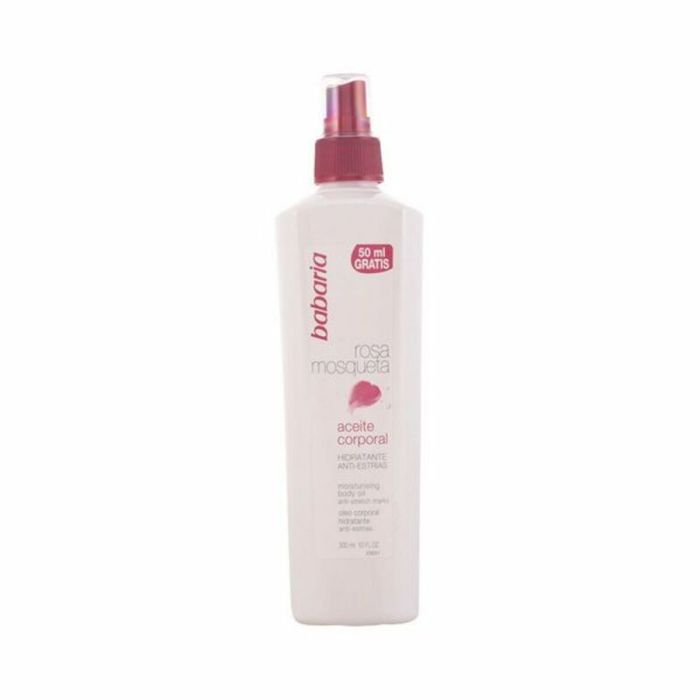 Aceite Corporal Antiestrías Rosa Mosqueta Babaria (300 ml) Aceite Corporal Antiestrías Rosa Mosqueta Babaria (300 ml)