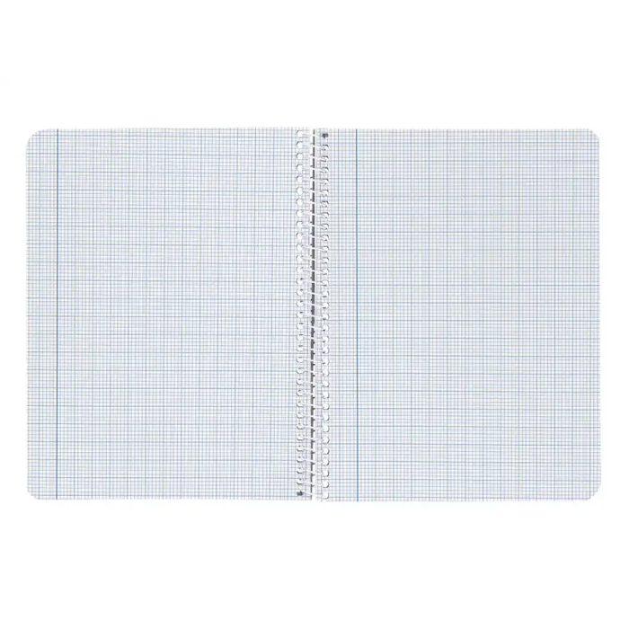 Liderpapel Cuaderno Espiral Witty A4 Tapa Dura 80 Hojas 90gr Milimetrado 2mm Colores Surtidos 6