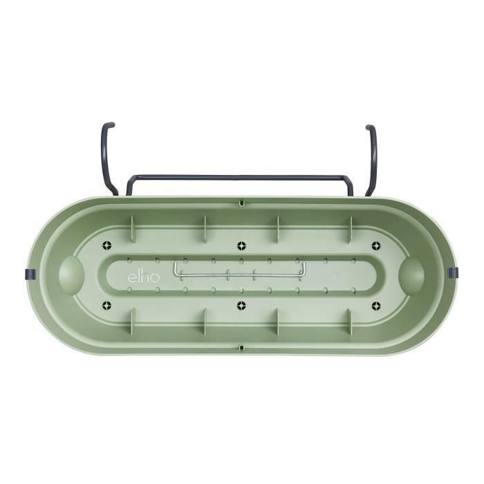 Elho Vibia Campana Balconniere Allin1 50 - Verde - L 50 x B 26 x H 17 cm - Balcón - 100% reciclado 3