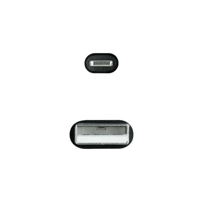 Accesorio NANOCABLE 10.10.0401-COBK 1 m Negro (1 unidad) 1 Accesorio NANOCABLE 10.10.0401-COBK 1 m Negro (1 unidad) 1