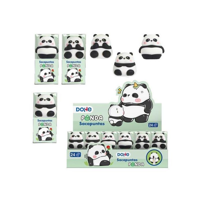 Afilalapiz Dohe Panda Surtido Expositor De 24 (3 Mod.)