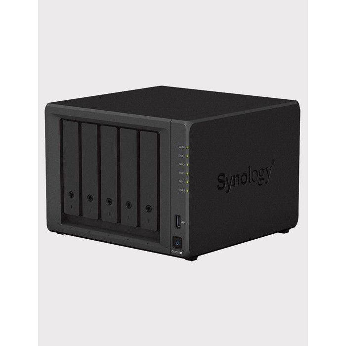 Synology DS1522+ Servidor de Almacenamiento NAS Torre AMD R1600 2.6GHz 8GB DDR4 DiskStation Manager Negro 2 Synology DS1522+ Servidor de Almacenamiento NAS Torre AMD R1600 2.6GHz 8GB DDR4 DiskStation Manager Negro 2