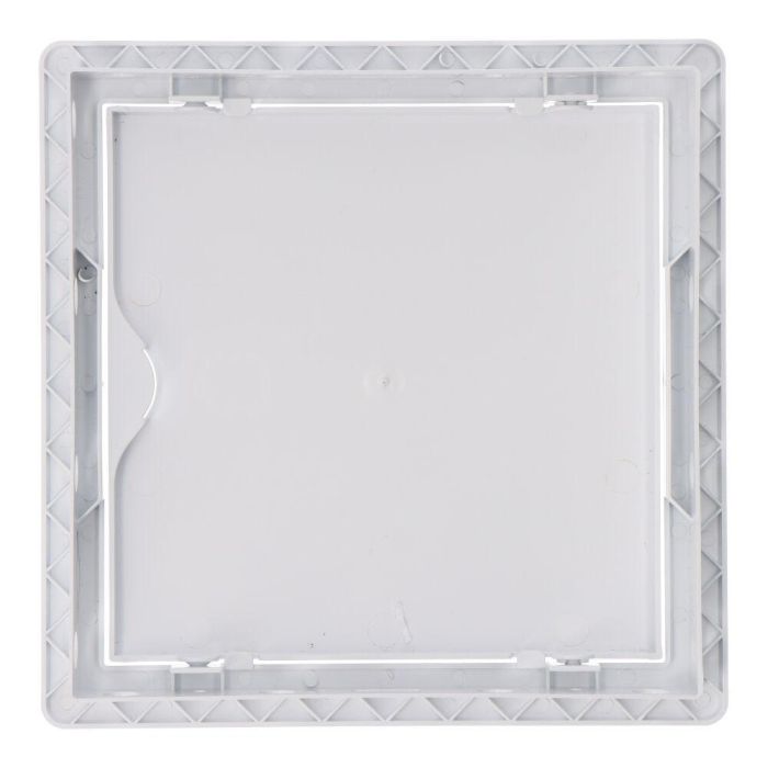 Tapa de registro cuadrada empotrable abs 15x15cm blanca 1