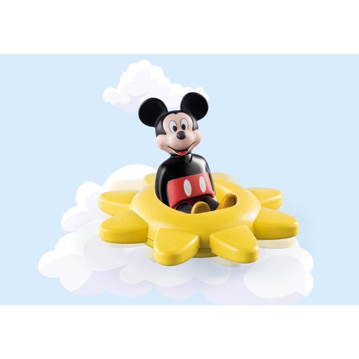 Playmobil 71321 Mickey Sol Giratorio 1.2.3 Disney Set de Inicio para Bebés +12 Meses con Sonajero 3