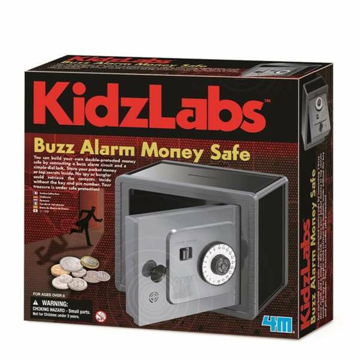 Hape Caja Fuerte con Alarma. Kit para Construir y Experimentar la Seguridad. Medidas 24x6,3x21,5 cm. Edad +8 años. 3 Hape Caja Fuerte con Alarma. Kit para Construir y Experimentar la Seguridad. Medidas 24x6,3x21,5 cm. Edad +8 años. 3