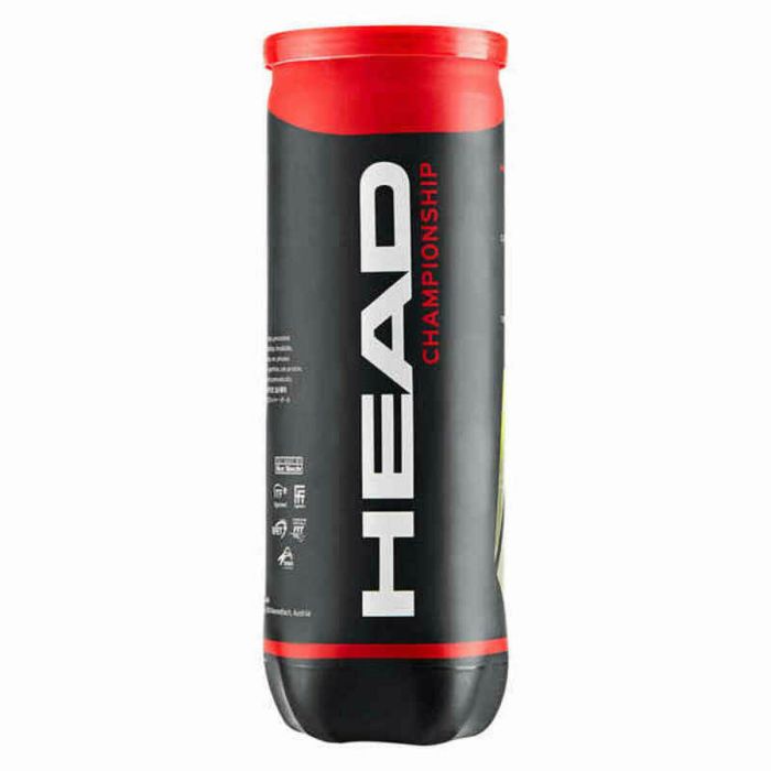 Pelotas de Tenis Head Championship Amarillo (3 pcs)