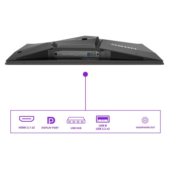 AOC AGON PRO AG276QKD2 Monitor Gaming 26.5" QHD QD-OLED 500Hz 0.03ms Adaptive Sync HDR1000 DisplayHDR True Black 500 Altavoces