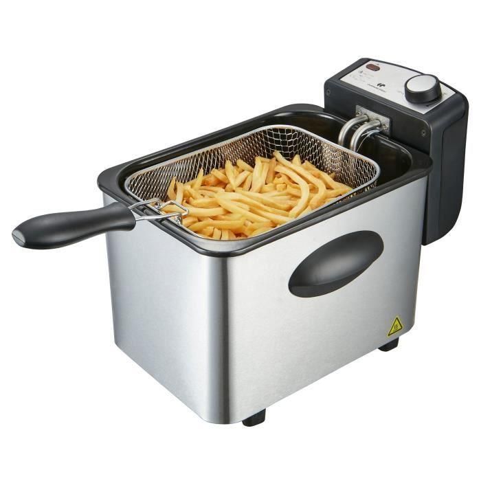 Freidora 4 Litros CONTINENTAL EDISON CEFR4IX3 - 2000W 1 Freidora 4 Litros CONTINENTAL EDISON CEFR4IX3 - 2000W 1