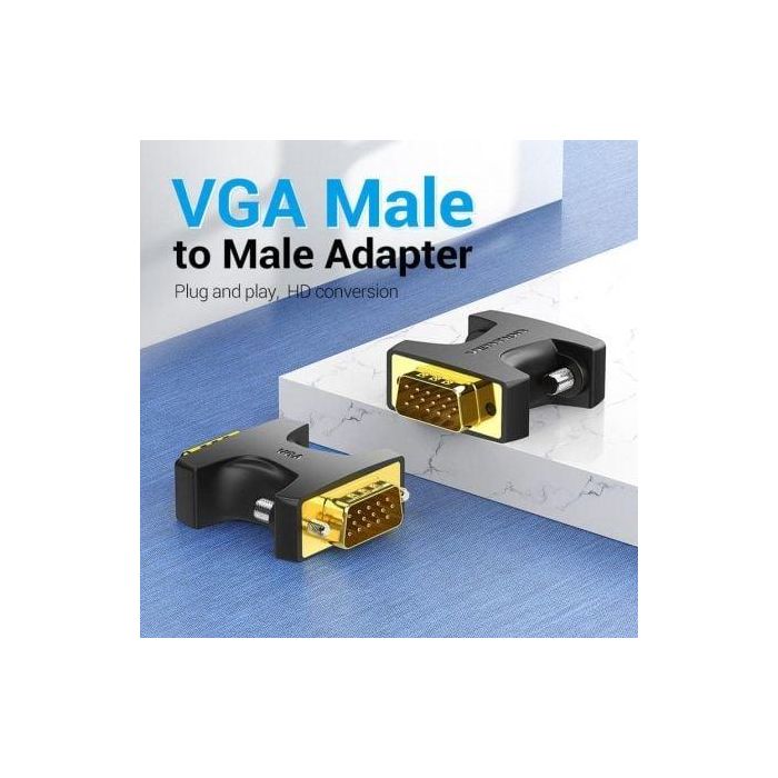 Adaptador Vention DDEB0/ VGA Macho - VGA Macho 1