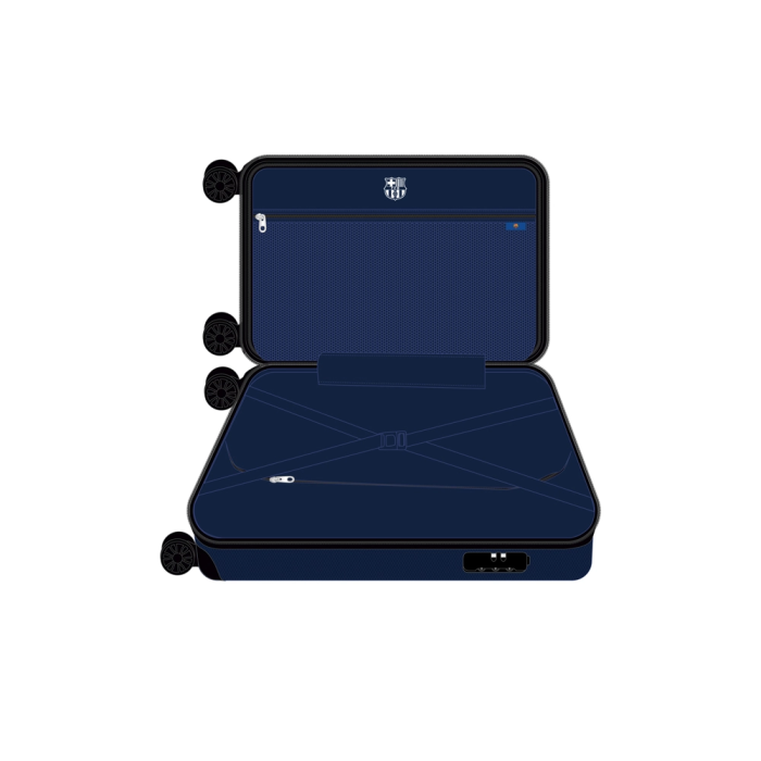 Safta Trolley Cabina 20" F.C. Barcelona 34,5x55x20 cm 2 Safta Trolley Cabina 20" F.C. Barcelona 34,5x55x20 cm 2