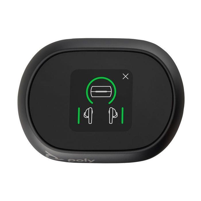 Poly Voyager Free 60+ UC Auriculares Carbon Black con ANC, 3 Micrófonos, Estuche Táctil y Adaptador USB-C BT700 11