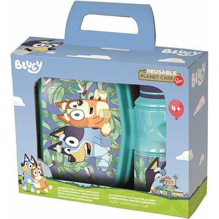 Set vuelta al cole en caja regalo bluey