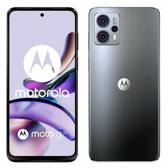 Smartphone Motorola 23 128 GB Gris 6,5" Negro 8 GB RAM MediaTek Helio G85 1