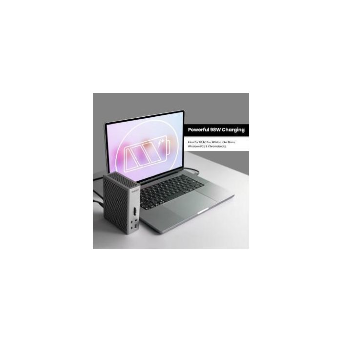 CalDigit TS4 Thunderbolt 4 Dock 18 Puertos USB-C USB-A SD 4 98W PD 8K/Dual 6K/4K Display 2.5GbE LAN 3 CalDigit TS4 Thunderbolt 4 Dock 18 Puertos USB-C USB-A SD 4 98W PD 8K/Dual 6K/4K Display 2.5GbE LAN 3