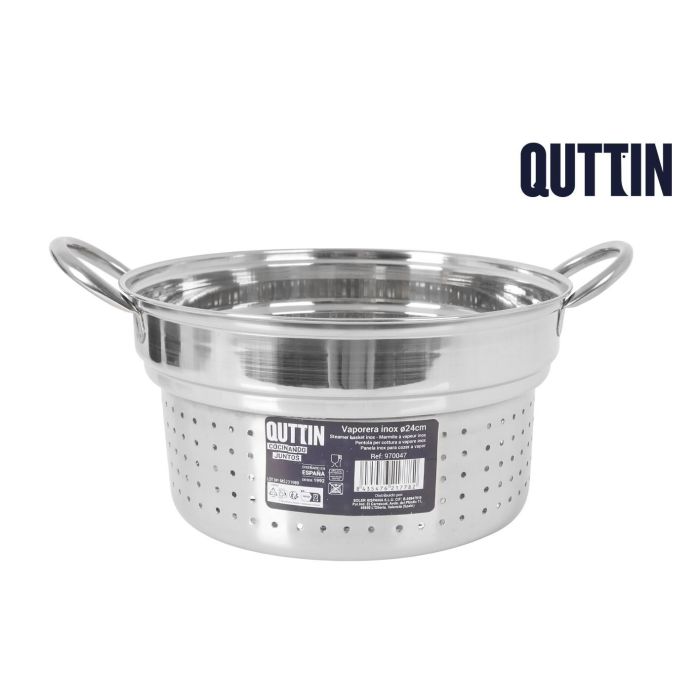 Vaporera Cazuela Quttin 24 cm Privilege (6 Unidades) Vaporera Cazuela Quttin 24 cm Privilege (6 Unidades)