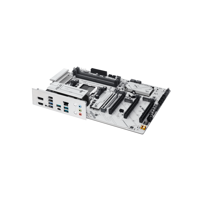 ASUS B850 MAX GAMING WiFi W Placa Base AMD B850 AM5 Ryzen 7000/8000/9000 DDR5 WiFi 6E ATX Blanco 6