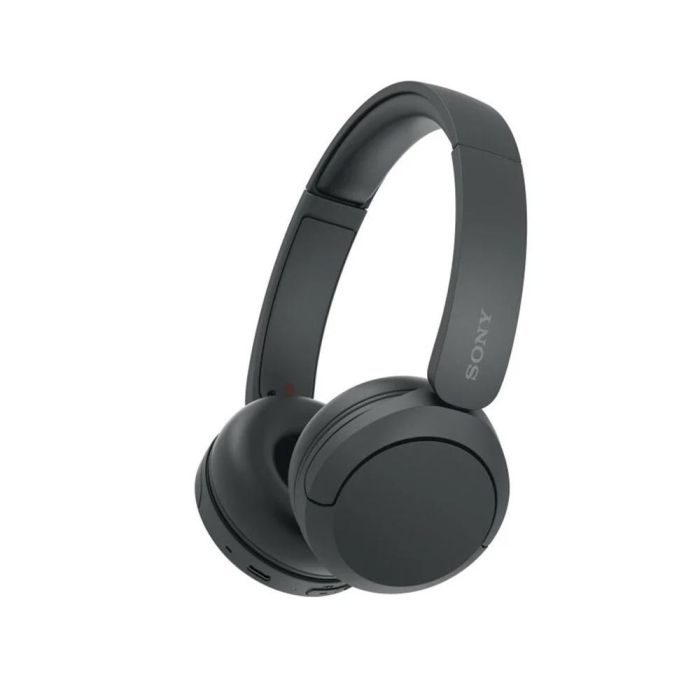 Sony WH-CH520 WHCH520B.CE7 Auriculares Inalámbricos de Diadema Bluetooth con Micrófono Multipunto y 50h de Batería Negros
