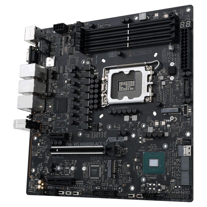 ASUS PRO WS W680M-ACE Placa Base Intel W680 DDR5 LGA 1700 ATX para PC