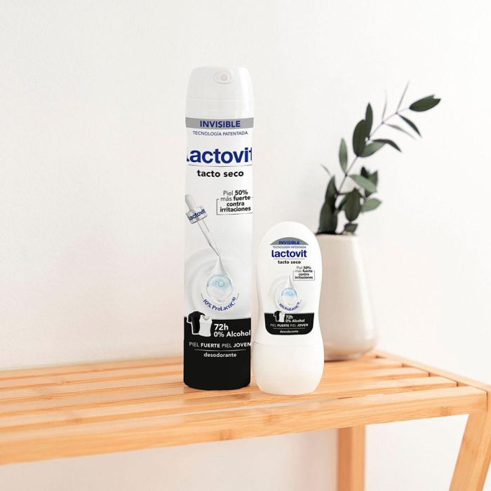 Lactovit Desodorante Spray Invisible Antimanchas 200 ml Sin Alcohol 2
