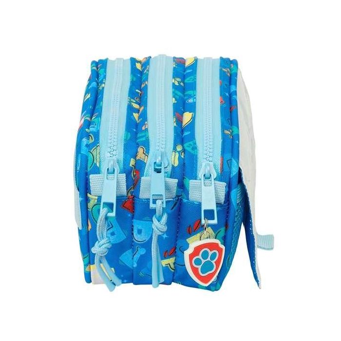 Portatodo Triple The Paw Patrol Pups rule Azul 21,5 x 10 x 8 cm 2