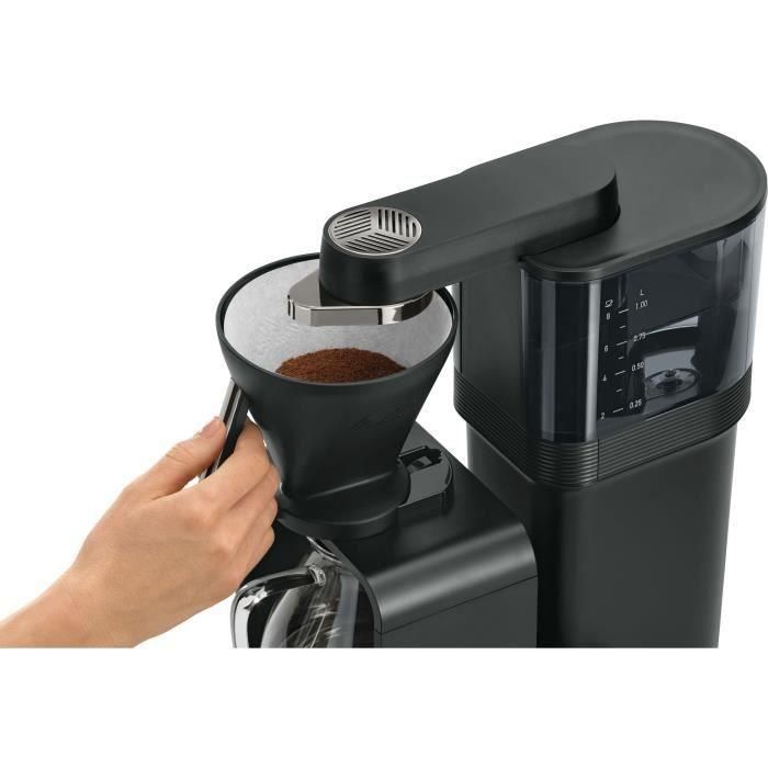 Melitta MEL4006508224265 Cafetera de filtro Epour 1024-11, 1515 W, 2-8 tazas, Negro/Cromado 2 Melitta MEL4006508224265 Cafetera de filtro Epour 1024-11, 1515 W, 2-8 tazas, Negro/Cromado 2