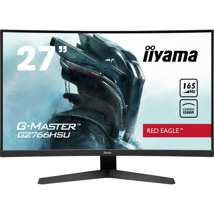 Iiyama G2766HSU-B1 Monitor Gaming 27" FHD 1920 x 1080, 1ms, 165Hz, VA, Curvo 1500R, FreeSync Premium, Negro 1