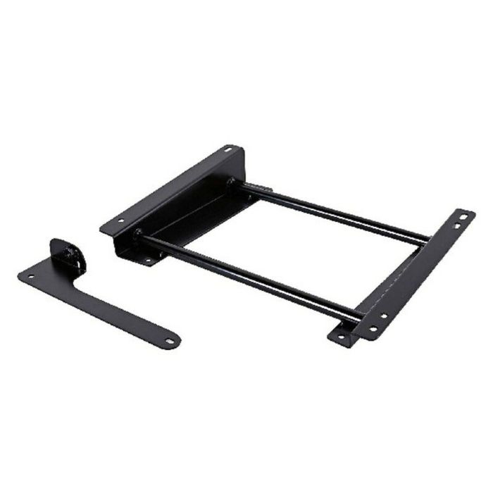 Sparco S00499058SX Base Asiento Piloto Homologada FIA, Material Fe 37, Fijación 345x271, Guias 00493