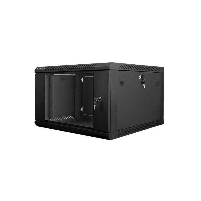 Armario Rack Lanberg 6 Unidades 600x600x368 Auto Armario Rack Lanberg 6 Unidades 600x600x368 Auto