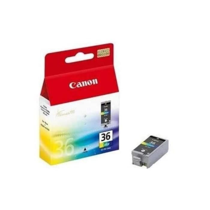 Canon Tinta Tricolor Pixma Mini 260-360 - Ip 100-110 - Tr 150 - Cli 36 1 Canon Tinta Tricolor Pixma Mini 260-360 - Ip 100-110 - Tr 150 - Cli 36 1