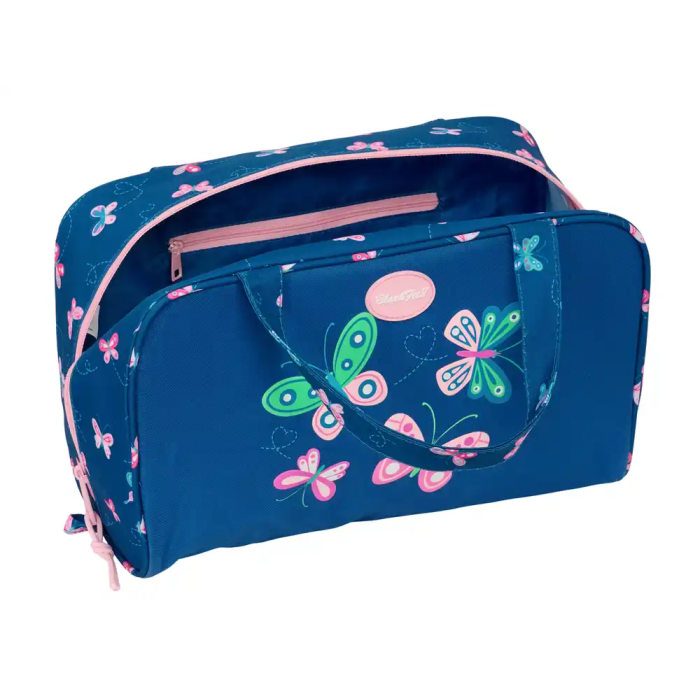 Safta Neceser Rectangular Blackfit8 Mariposas 140x310x190 mm 3 Safta Neceser Rectangular Blackfit8 Mariposas 140x310x190 mm 3