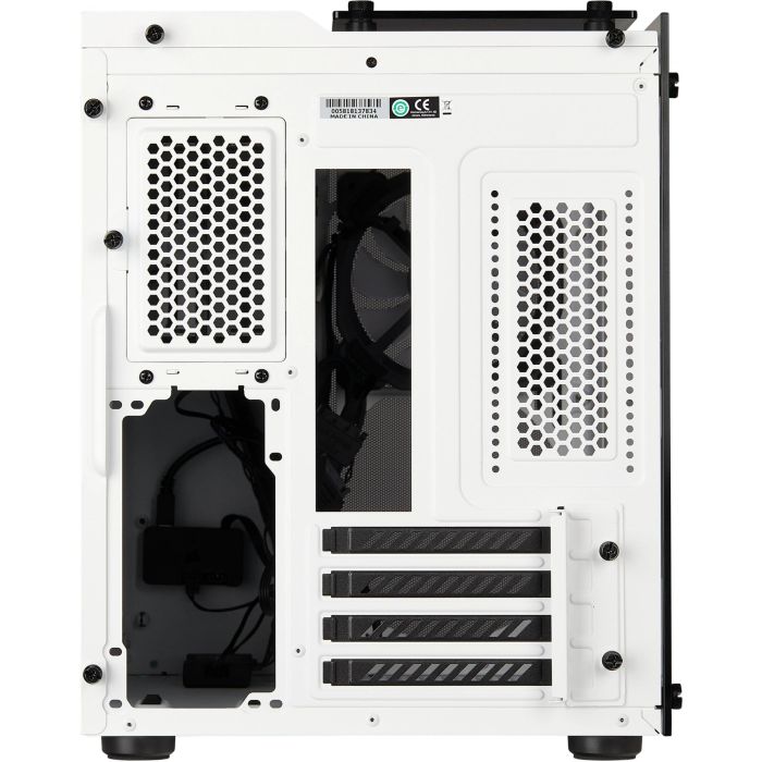 Corsair Torre PC Crystal Series 280X RGB con Ventana de Cristal Templado Blanca 24