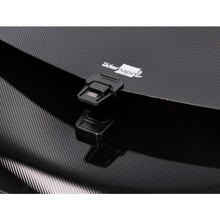 Liderpapel Carpeta Portadocumentos Polipropileno DIN A3 con Asa y Broche Negro 35mm Lomo 1 Liderpapel Carpeta Portadocumentos Polipropileno DIN A3 con Asa y Broche Negro 35mm Lomo 1