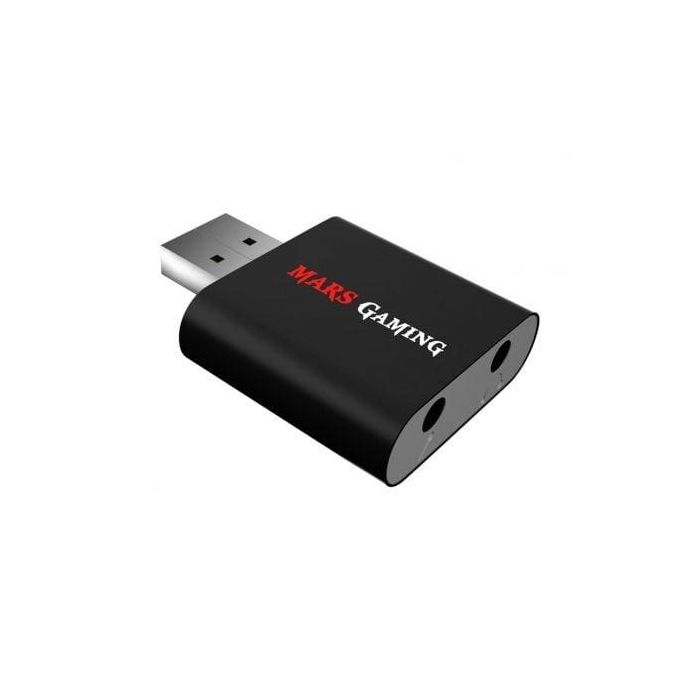 TARJETA DE SONIDO EXTERNA MARS GAMING MSC1 - SONIDO 7.1 - ENTRADA MICRÓFONO 3.5MM - SALIDA AUDIO 3.5MM - ALUMINIO - USB 0 TARJETA DE SONIDO EXTERNA MARS GAMING MSC1 - SONIDO 7.1 - ENTRADA MICRÓFONO 3.5MM - SALIDA AUDIO 3.5MM - ALUMINIO - USB 0