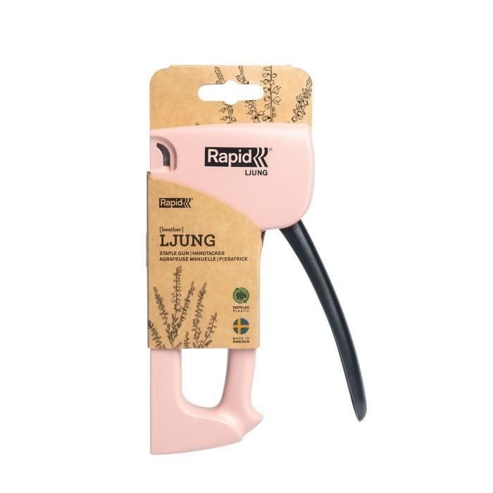 Grapadora SoS Ljung R53 - RÁPIDA - Rosa brezo 1 Grapadora SoS Ljung R53 - RÁPIDA - Rosa brezo 1
