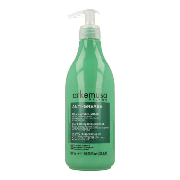 Arkemusa Champú Antigrasa Equilibrante Profesional para Cuero Cabelludo con Exceso de Sebo 500ml