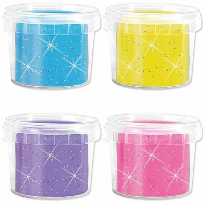 SES Creative SES1710479905585 Plastilina Feel Good Glittering 4x90gr 1 SES Creative SES1710479905585 Plastilina Feel Good Glittering 4x90gr 1
