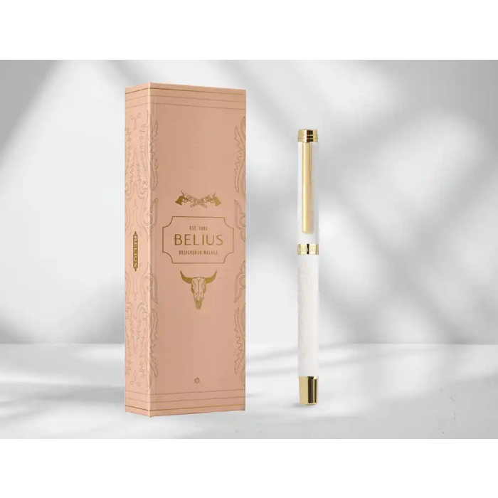 Belius Roller Wild West Aluminio Crema Dorado Tinta Negra Caja de Diseño 4