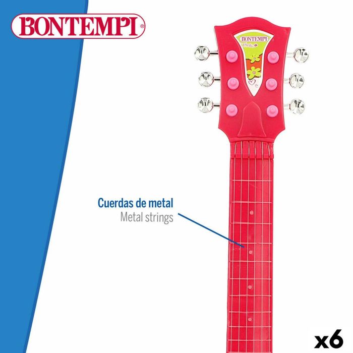 Guitarra Infantil Bontempi 20 x 56 x 4 cm (6 Unidades) 17 Guitarra Infantil Bontempi 20 x 56 x 4 cm (6 Unidades) 17