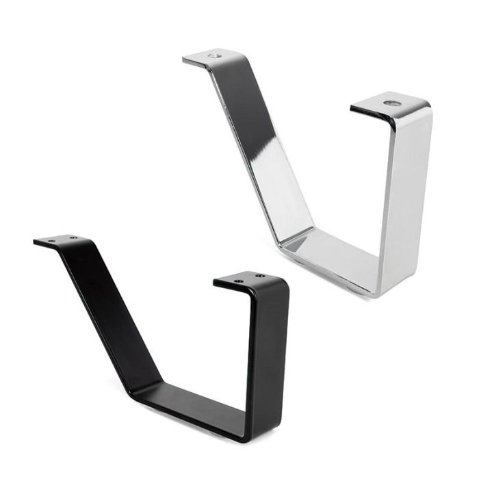 Q&Q Pata Metálica Modelo Vera, Versátil para Sofá y Mueble | Alturas 120mm y 135mm | Acabados Cromo y Negro Mate 1