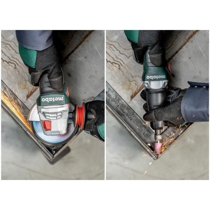 Amoladora de batería - METABO - GVB 18 LTX BL 11-28 - 18V - Hormigón - Profesional 2