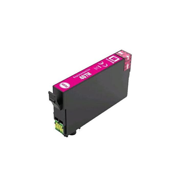 Dayma Cartucho Tinta Compatible E407 XL Magenta para Epson WF-4745, WF-4745DTWF, WorkForce Pro WF-4745, WF-4745DTWF 1 Dayma Cartucho Tinta Compatible E407 XL Magenta para Epson WF-4745, WF-4745DTWF, WorkForce Pro WF-4745, WF-4745DTWF 1