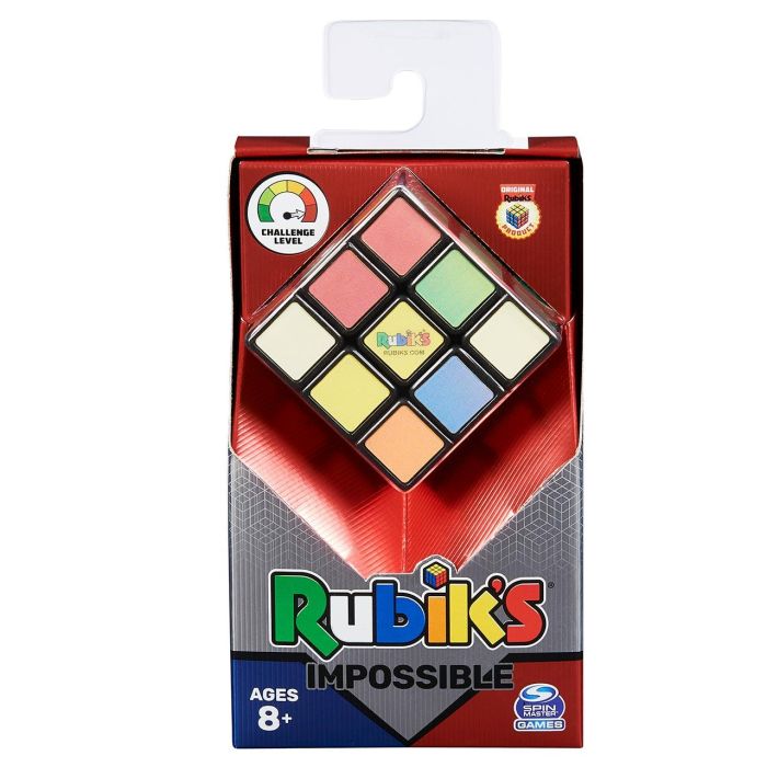 Spin Master Juego Rubiks 3x3 Impossible 6063974 Cambia de Color para +8 Años 1