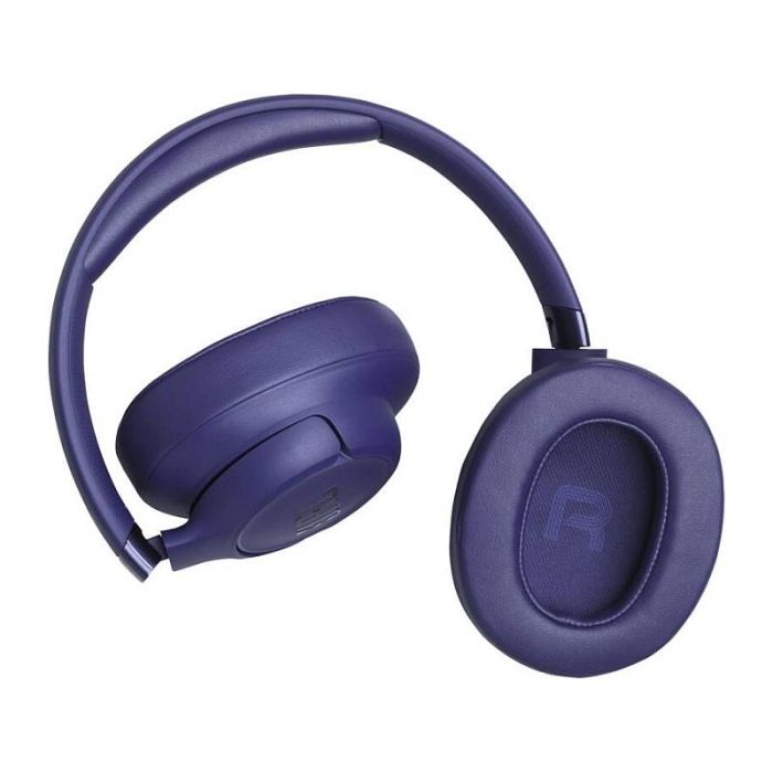 JBL Tune 780 NC Auriculares Bluetooth Inalámbricos con Cancelación Activa de Ruido, 50h Batería, Plegables, Color Azul