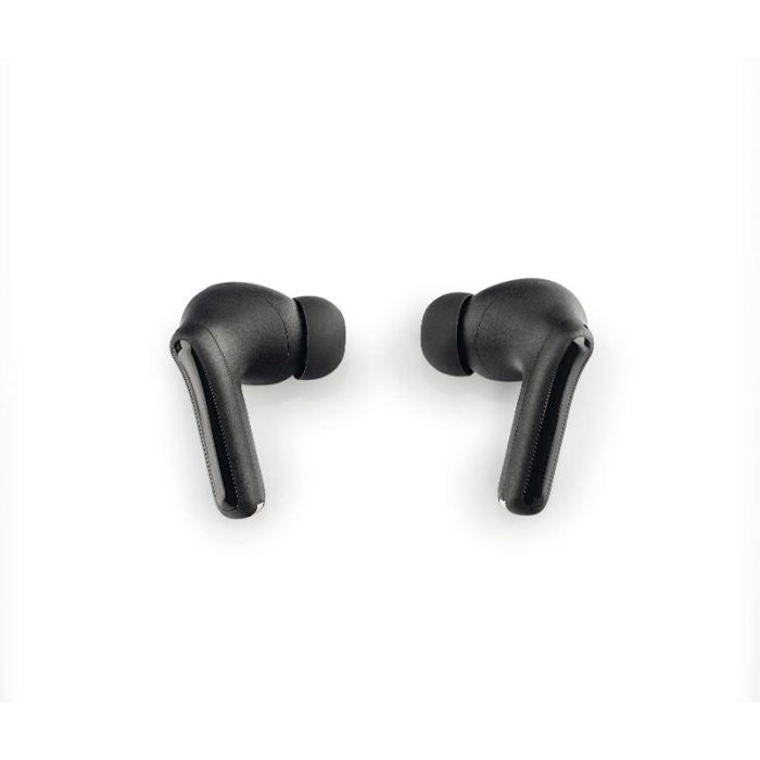 Daewoo Auriculares TWS Inalámbricos Bluetooth 5.4 Negro, Cancelación Activa de Ruido (ANC) y ENC, Pantalla Nivel de Carga, 35mAh auricular, 450mAh estuche