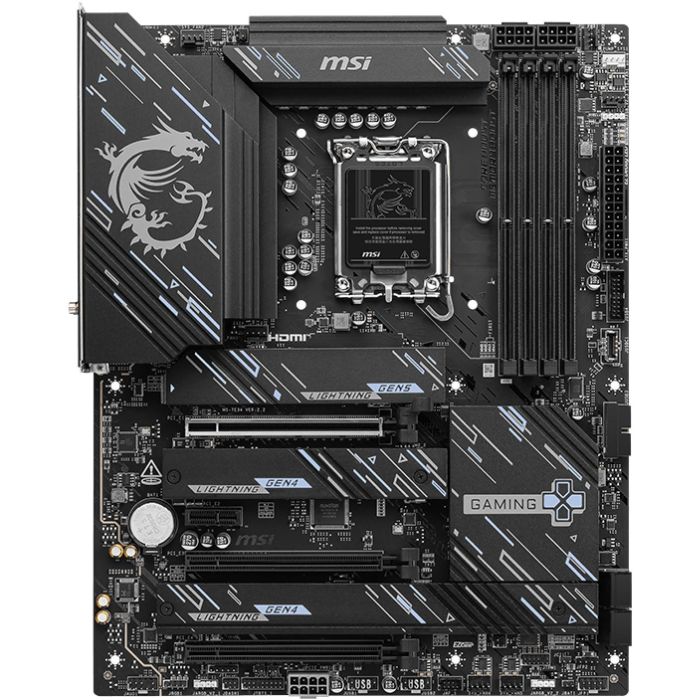 MSI Z890 GAMING PLUS WiFi Placa Base para PC Intel LGA 1851 DDR5 ATX con Wifi 7 1