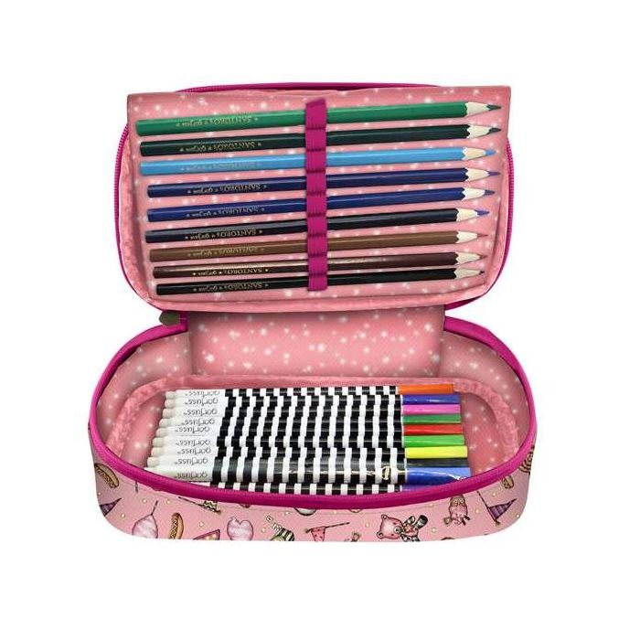 Plumier Gorjuss Carousel Salmón (45 Piezas) 3