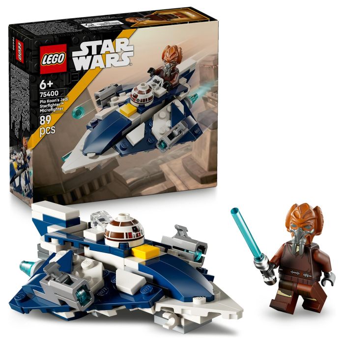 LEGO Star Wars Caza Estelar Jedi de Plo Koon 75400 Microfighter